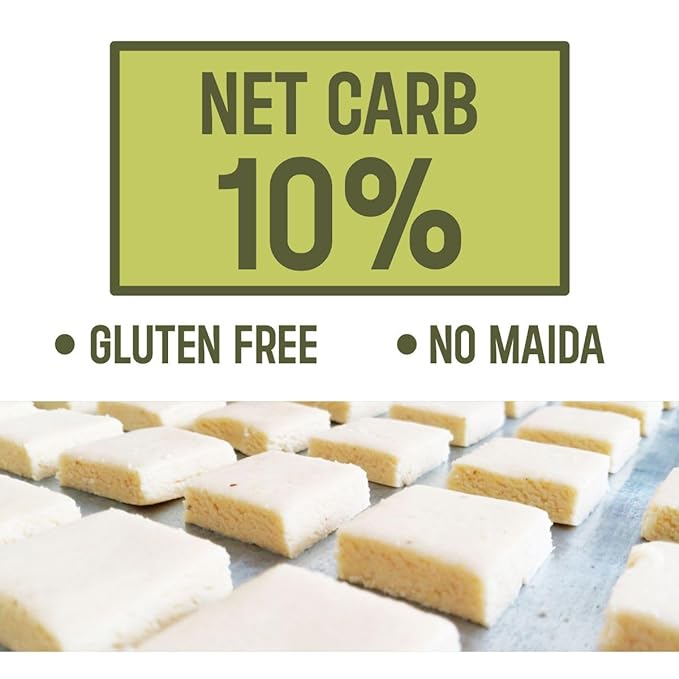 Diabexy Desi Ghee Sugar Free Coconut Barfi - 200 gm with one Rakhi