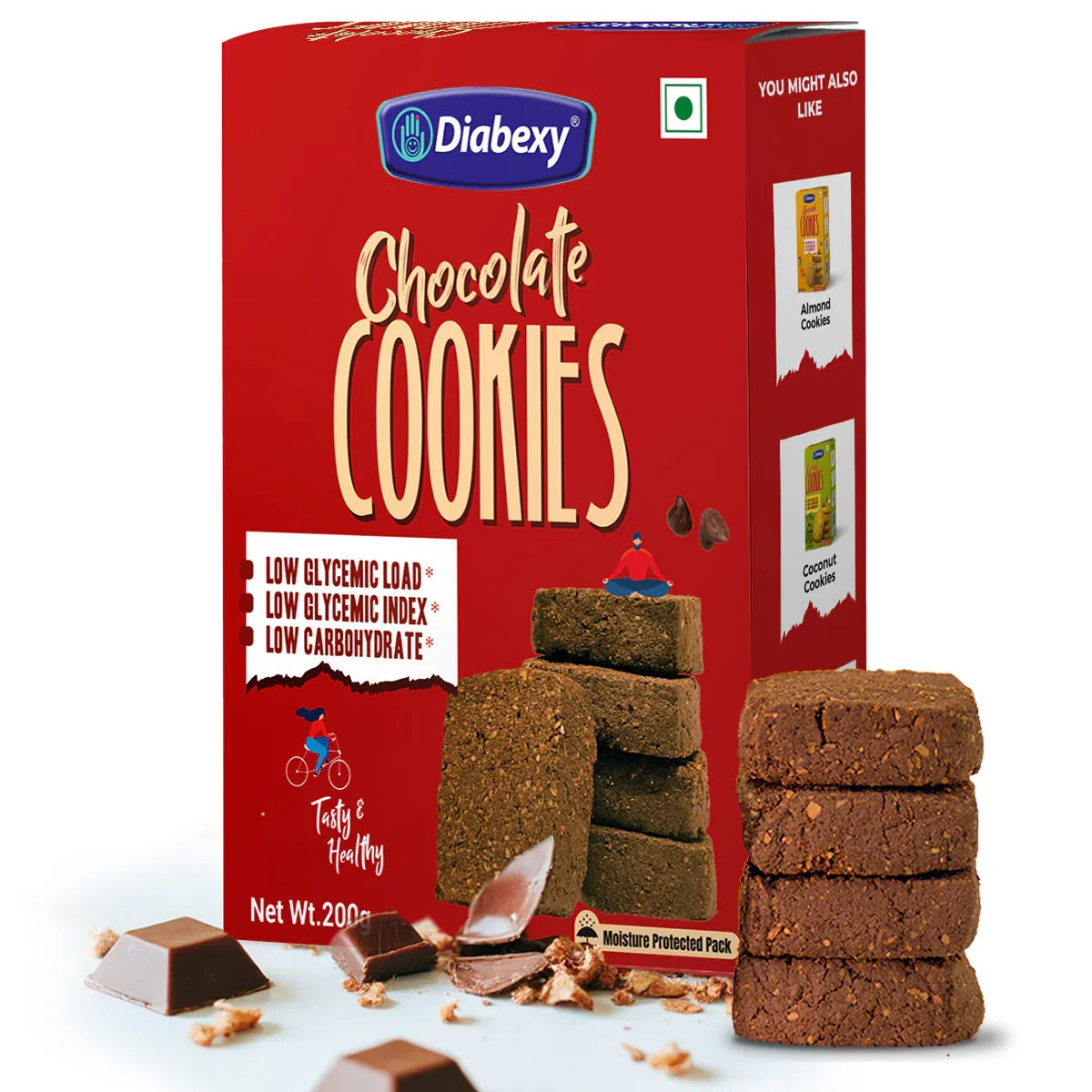 Diabexy Chocolate Cookies - 200g