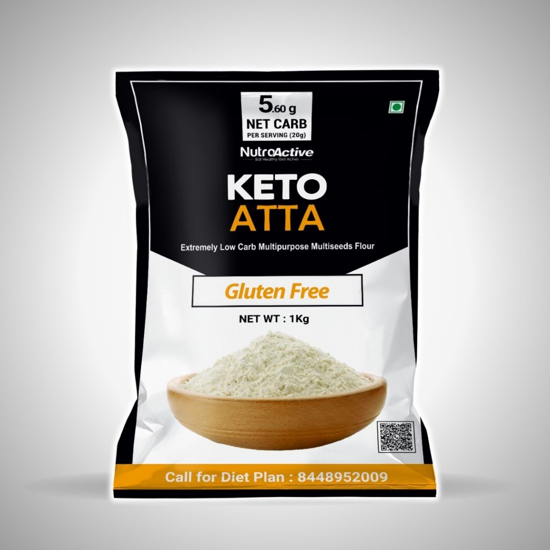 Front image of keto gluten free atta