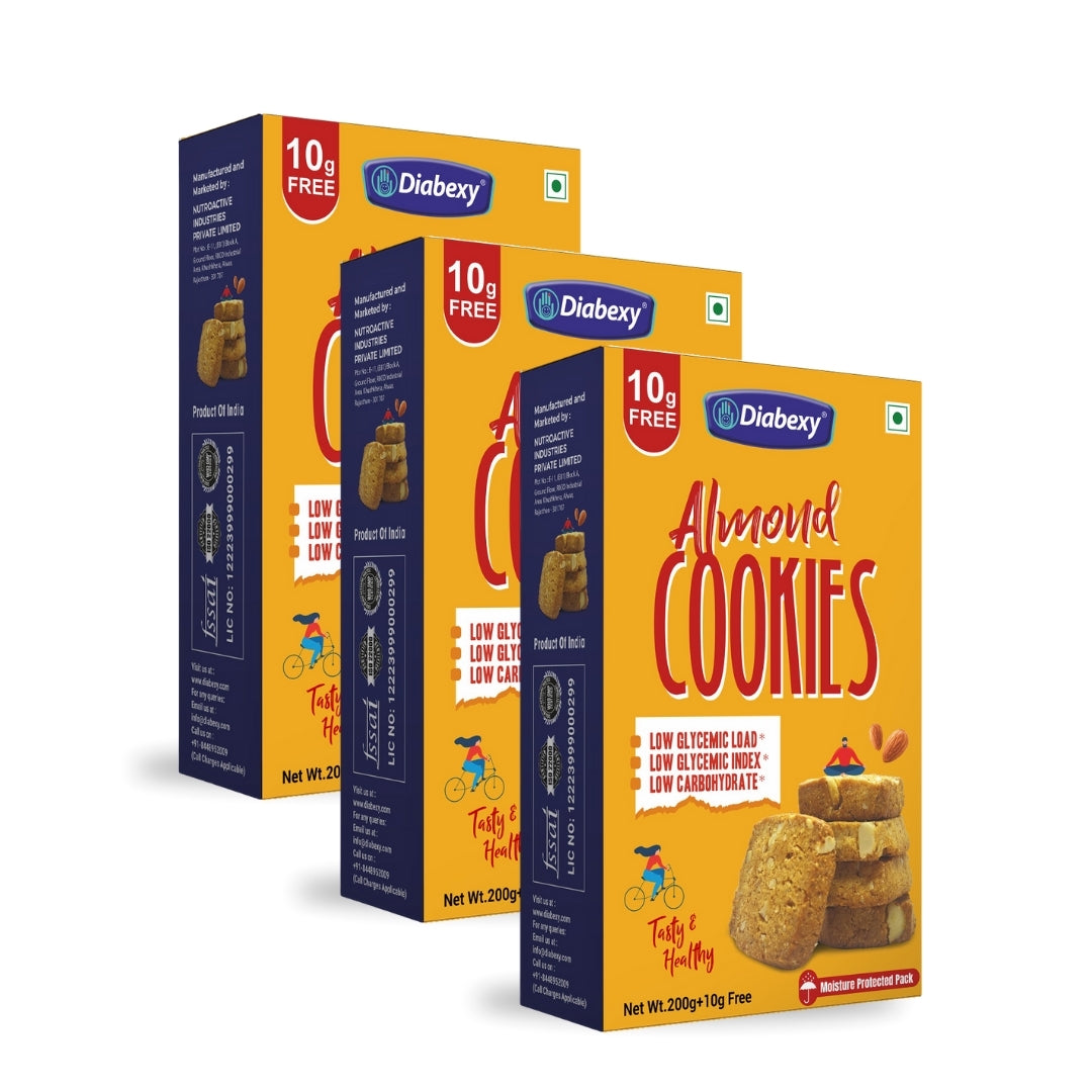 Diabexy Sugar-Free Almond Cookies - 200g