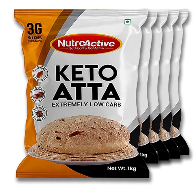 NutroActive Low Carb Keto Atta for Weight Loss | High Protein