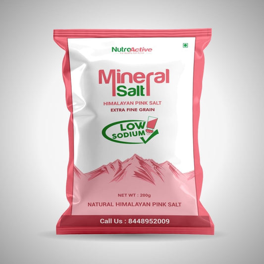 NutroActive Mineral rich himalayan pink salt- 200g