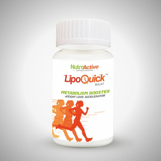 Nutroactive Lipoquick Bullet (Fat Burner, Thyroid Supplement ,Weight Management Product) 30 Tab