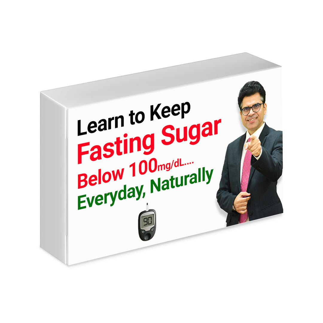 🎁 Upcoming Live MASTERCLASS on Keep Your Fasting Sugar below 100mg/dL.... Everyday, Naturally (Discount)