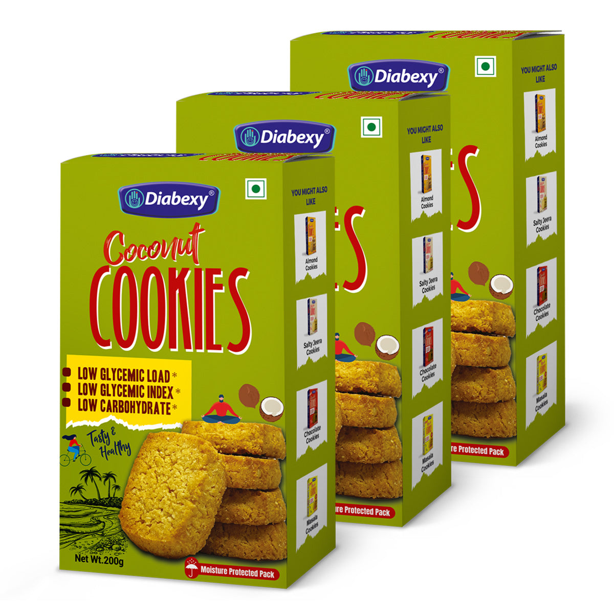 Diabexy Coconut Cookies - 200g