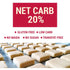 Net carb of weight loss sweets